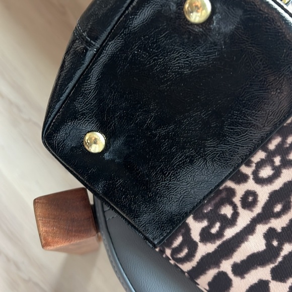 Coach Leopard Drawstring Carryall - Picture 5 of 11